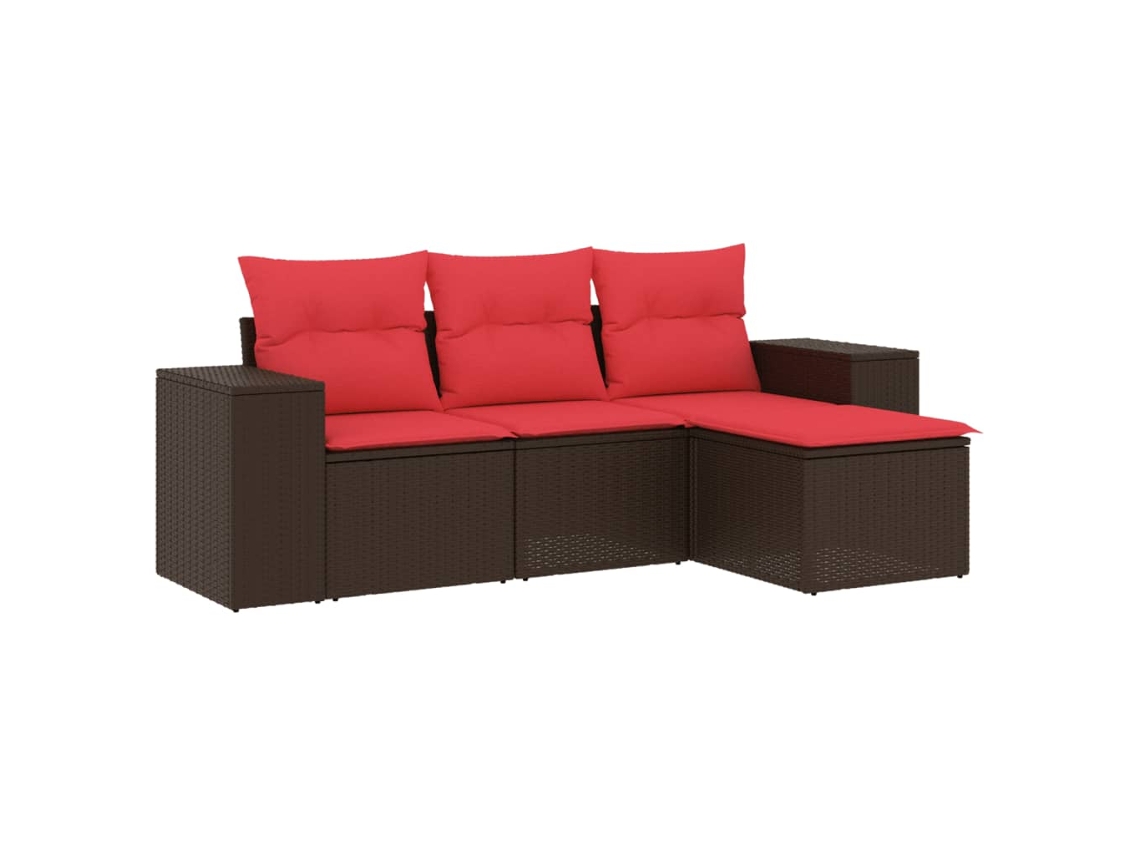 Mesa com Armário Madeira Engenheirada MAISON EXCLUSIVE