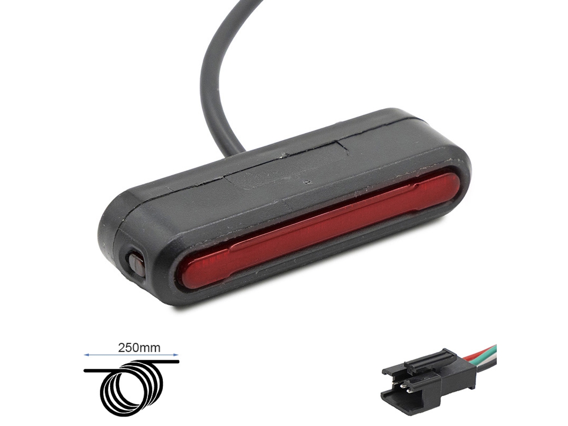 Luz Traseira Com Conector Sm De 3 Pinos Ecoxtrem M41