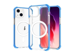 Capa De Acrílico Transparente À Prova De Choque Para Iphone 15 - Magnética - Magsafe