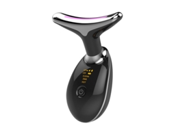 Massajador Facial Elétrico Com Terapia De Luz Vermelha Para Rejuvenescimento Facial E Do Pescoço, 7 Modos De Cor.