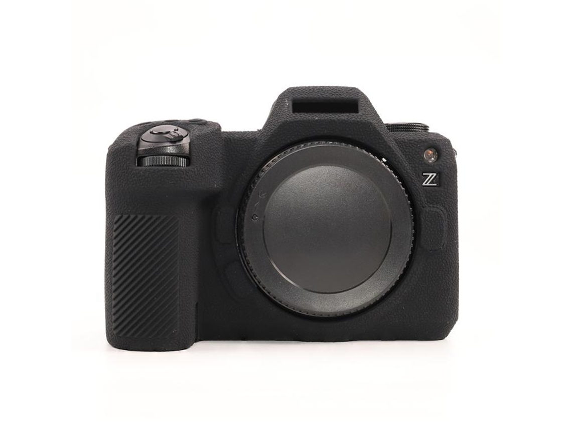 Capa Protetora de Silicone Macio com Textura de Lichia para Nikon Z6iii Preta XIAOMOYU