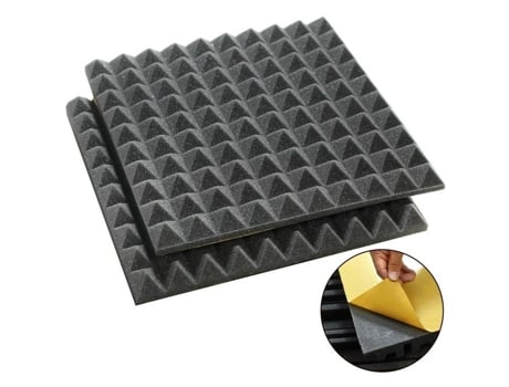 Pirâmide de mousse acústica Veles X 30030030 Mvss 302 Se/nbr 2 peças