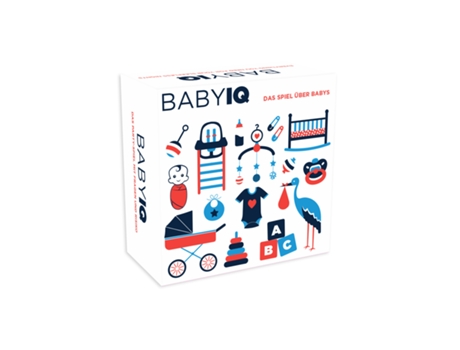 Jogo de cartas para festa HELVETIQ BabyIQ
