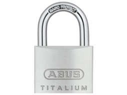 Cadeado ABUS 64ti/40 titalium (Prateado - Tamanho Único)