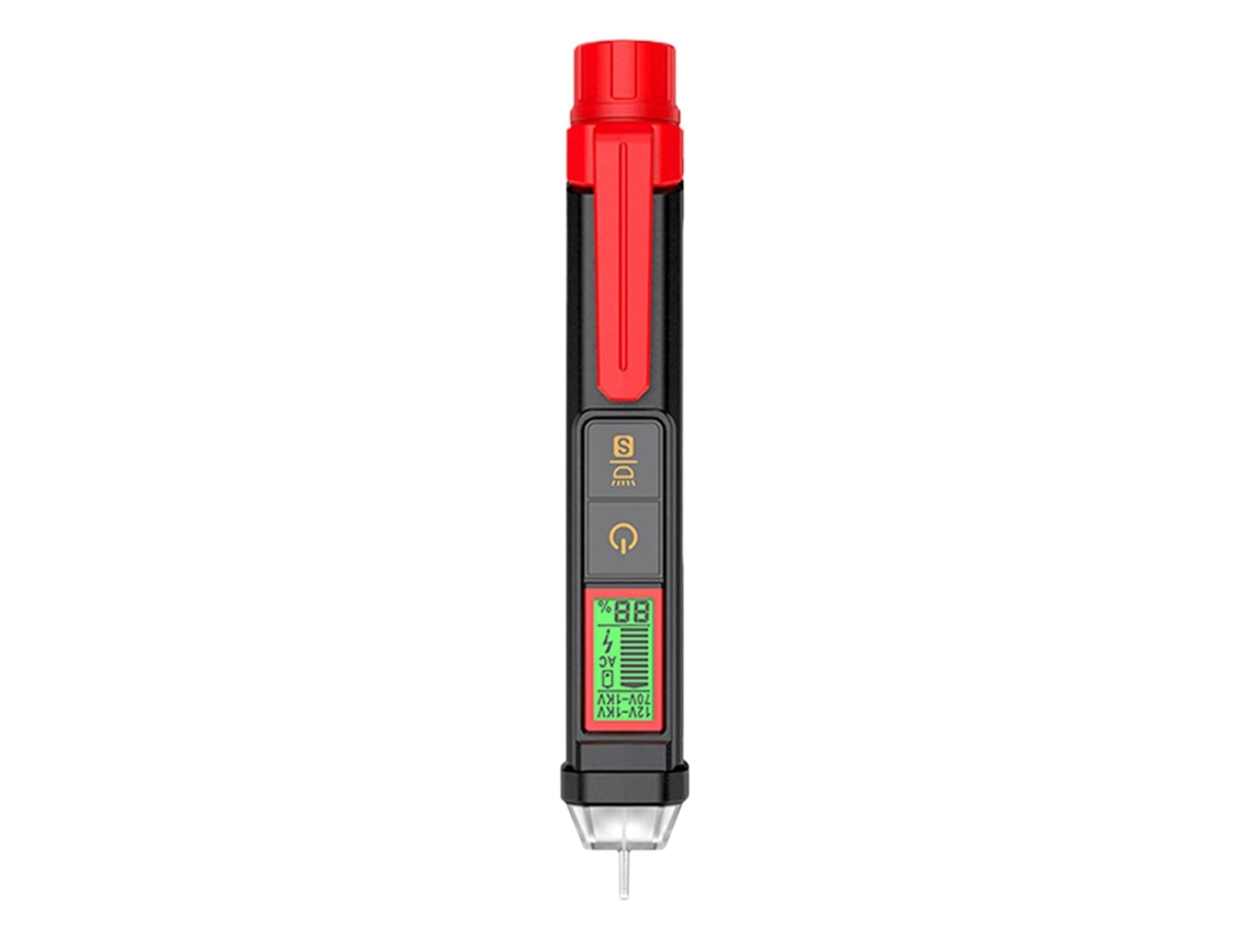 Testador De Tensão Lcd Sem Contato, Detector De Tensão Inteligente