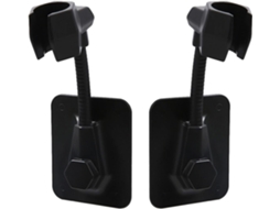 Suporte Para Chuveiro Popetpop, Ajustável Em 2 Graus, Em Abs, Com Base Adesiva, Para Uso Doméstico E No Banheiro, Na Cor