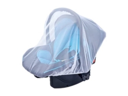 Mosquiteiro Para Cadeirinha Universal Babyono Branco Bebê Unissex Brilvibera