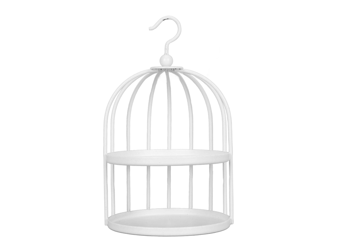 Calentador De Cera Selladora Estilo Jaula De Pájaros Negro Con Gancho Metal Décorativo Para Manualidades Diy