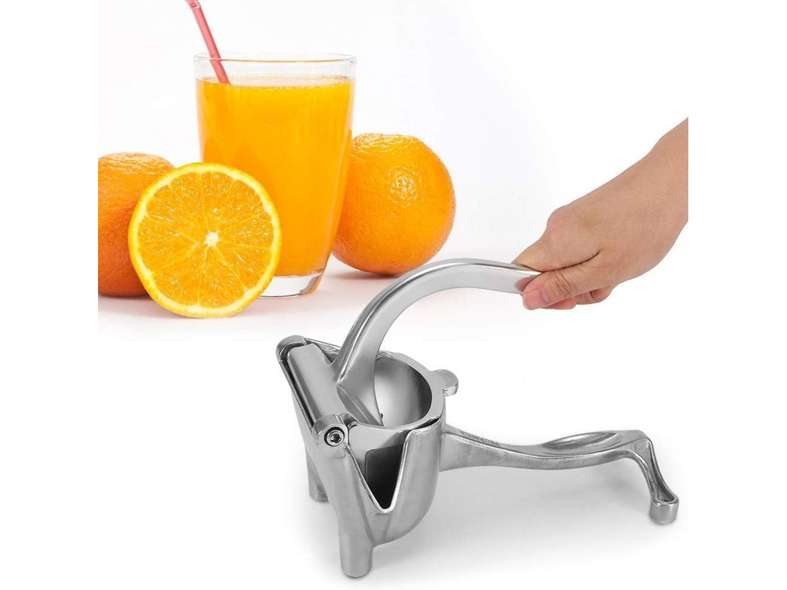 Espremedor De Limão Manual, Espremedor De Frutas Manual Portátil Em Aço Inoxidável Para Limão E Cítricas
