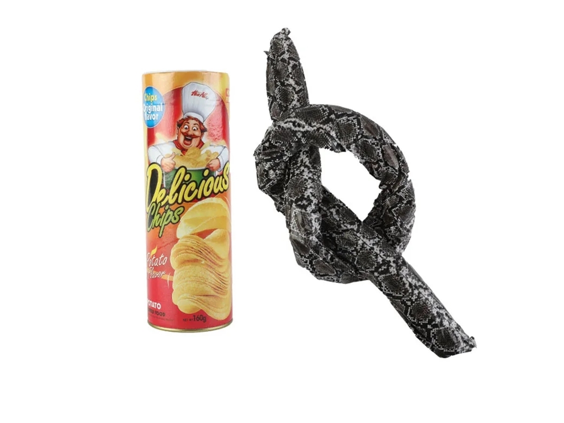 Chistes de papas fritas, chistes de serpientes y chistes de serpientes