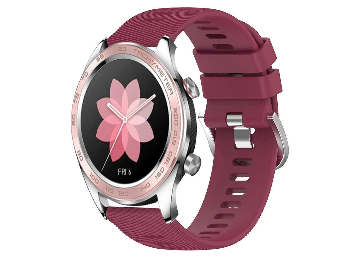 Pulseira De Silicone Macio De Cor Sólida De 22 Mm Para For Honor Watch Dream