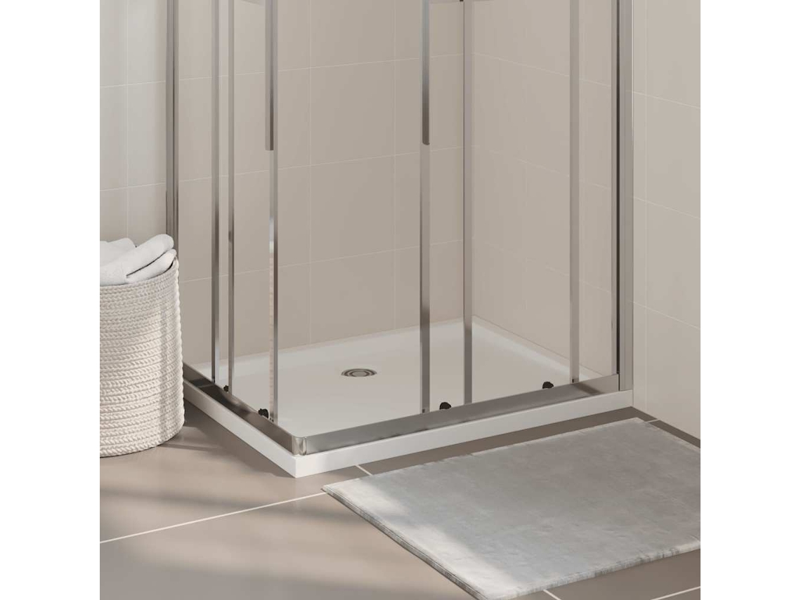 Vidaxl Base De Chuveiro Retangular 70x90 Cm Abs