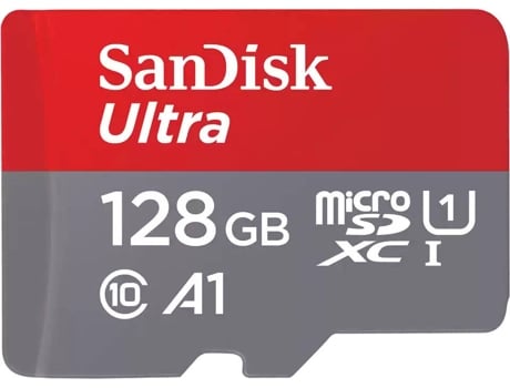 Sandisk Ultra MicroSDXC 128GB U1 A1 Classe 10