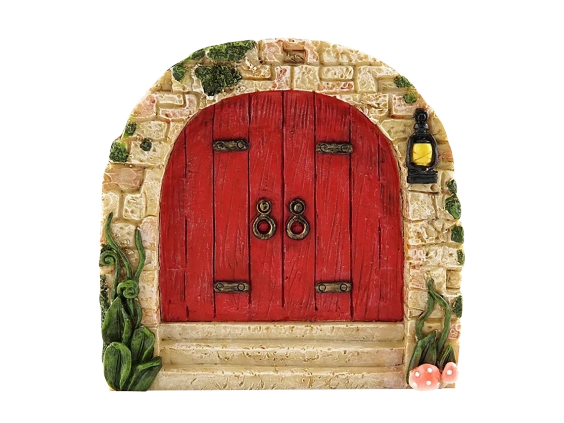 Porta De Fada Decor Exterior Mini Jardim De Fadas