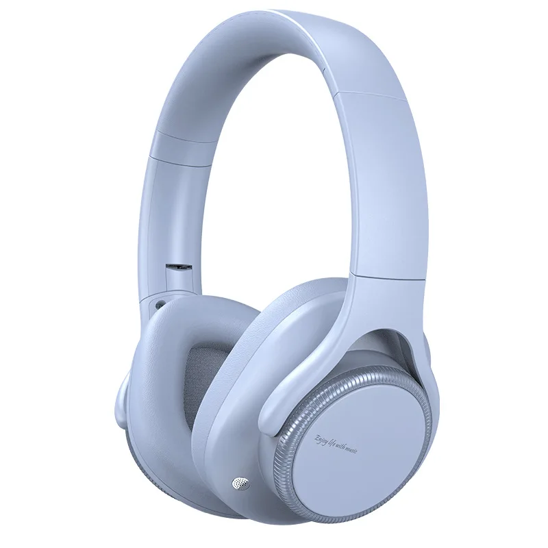 Fones de Ouvido Bluetooth com Graves Profundos, Longa Duração e Cancelamento MDUG (azul)