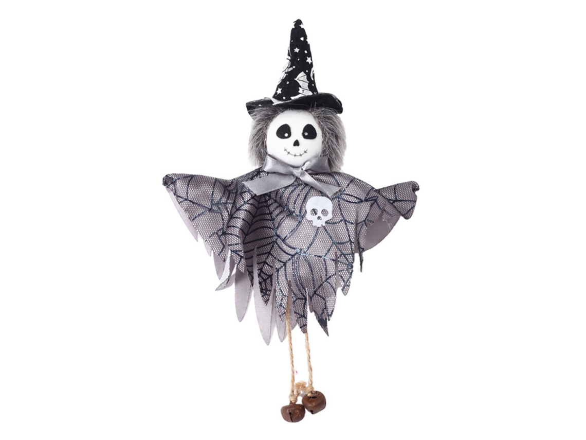 Decorações De Halloween Laxiscreed: Skeleton, Fantasma, Abóbora E Bruxa Com Bonecos Plush Para Festas