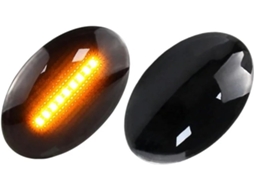 Piscas De Led 2 Peças Para Ford Fiesta Iii Iv Mk3 Mk4 1990 1991 1992 1993-2001ka Mondeo I Transit Tourneo Luzes