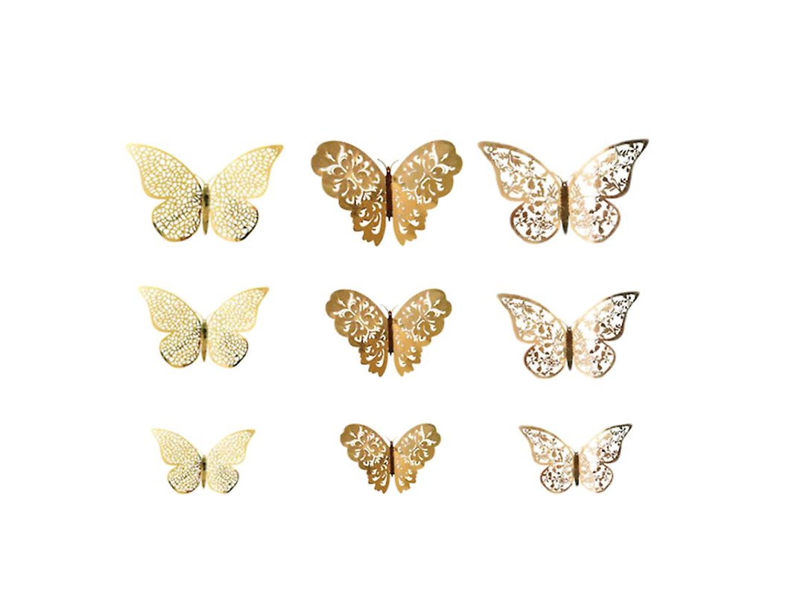 72Pcs Adesivos de Parede 3D ALLINLESS