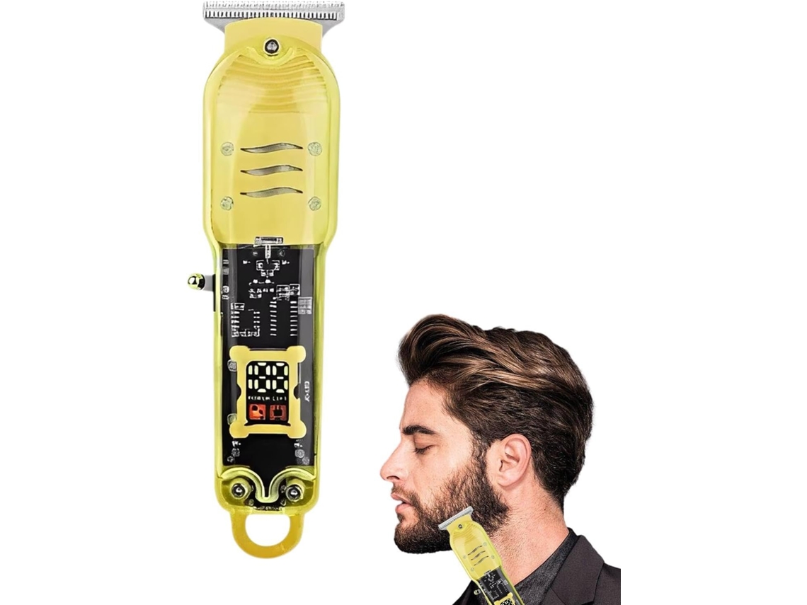 Acessório Para Barba, Elétrico, Com Visor Led, Para Rotina De Barbear