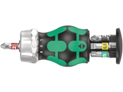 Chave De Fenda Porta-Bits Versão Extra Curta Kraftform Kompakt Stubby Magazin Ra 2 WERA 05008884001