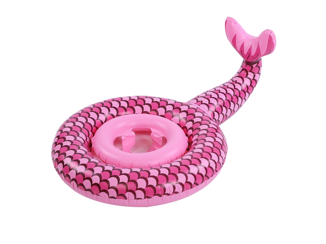 Boia Inflável Rosa Para Bebês E Crianças, Assento Aquático Divertido Para Piscina -aquaforge