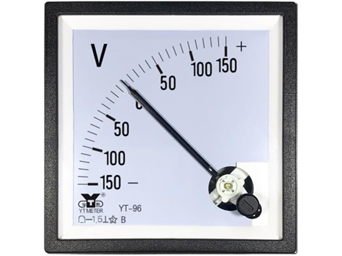 Voltímetro Bidirecional Positivo E Negativo Cp96 50 V Cc ±100 750