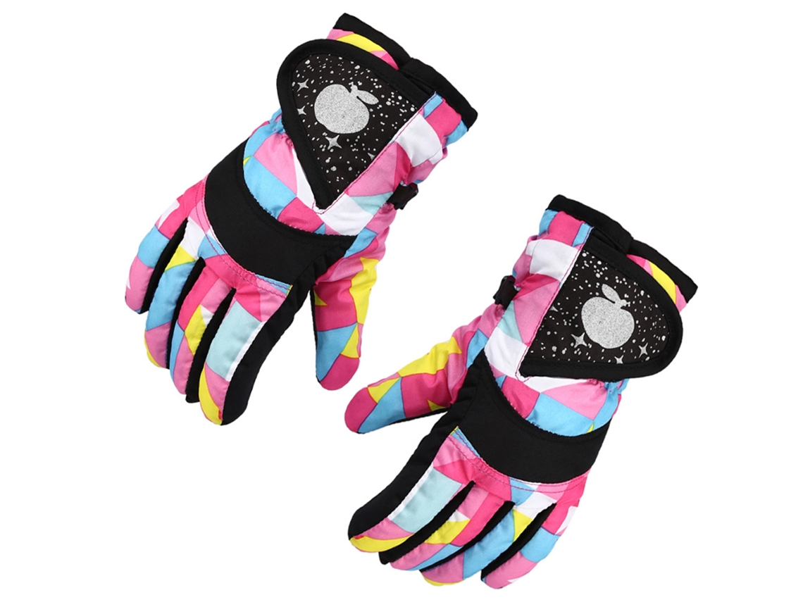 Luvas de Neve para Crianças, Impermeáveis, Isolantes, para Inverno, Esqui, Patinação e Ciclismo