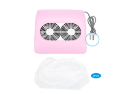 Nail Art Vacuum Cleaner Dust Suction Collector Manicure Tools Us Plug 110v