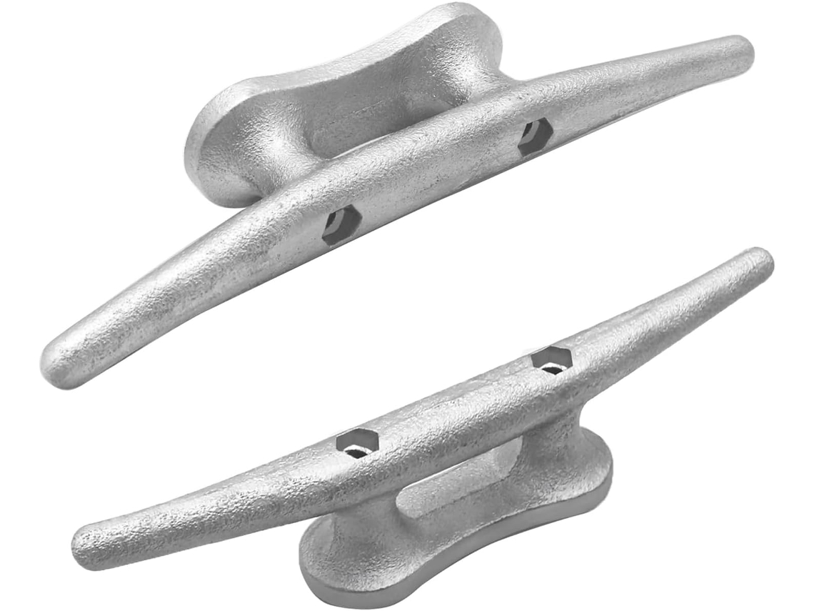 Cunho de amarração marítima em alumínio resistente SFUSHOS (10,2 cm, 15,2 cm, 20,3 cm, 25,4 cm)