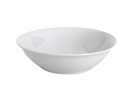Saladeira Tognana Métropolis 23 cm Porcelana Branca