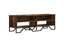 Tv Cabinet, Tv Cabinets Vidaxl Marrom Madeira Processada (n/a)
