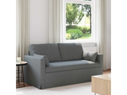 Vidaxl Sofá Cinza Escuro 158 X 78 X 80 Cm Tecido