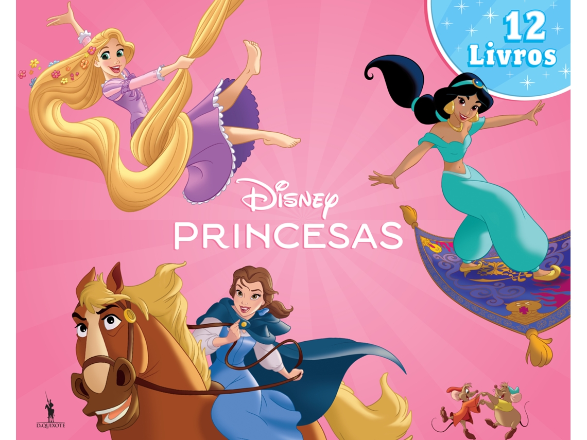 Livro Disney Princesas 12 Livros De Disney (português)