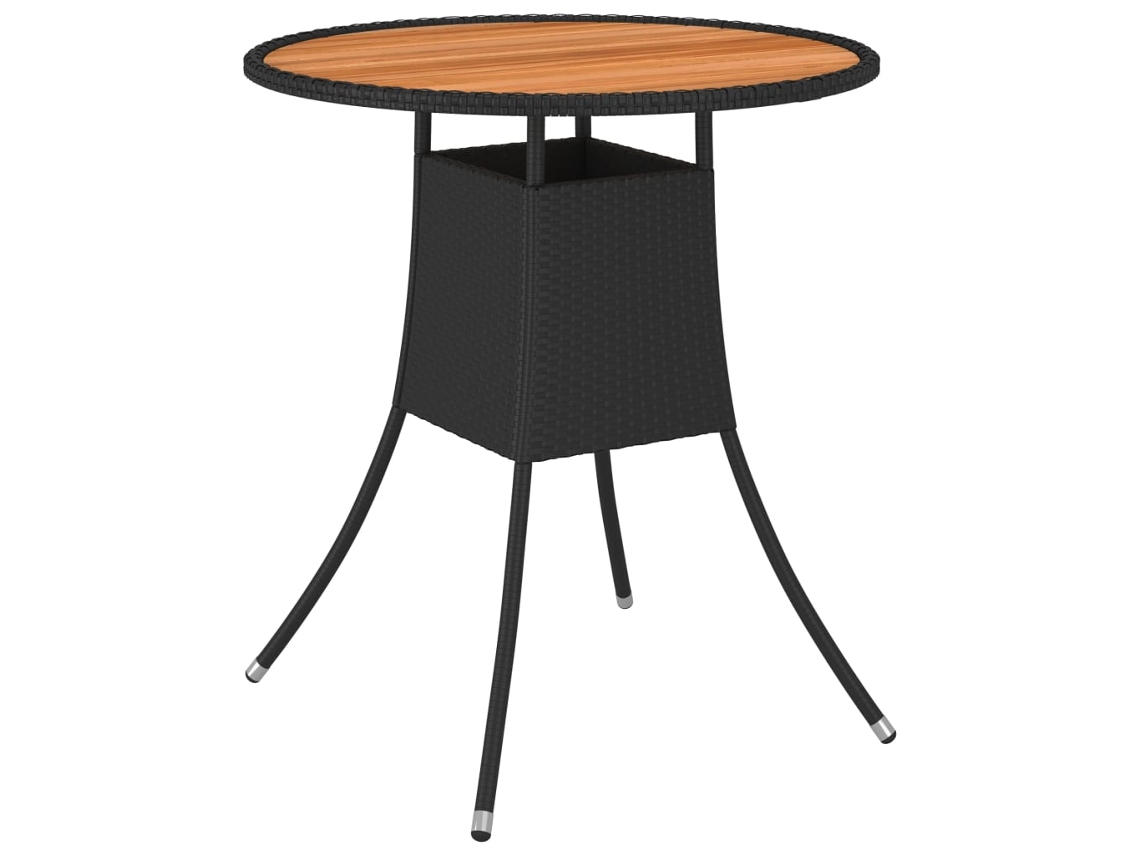 Dining Table, Dining Tables Vidaxl Preto Rattan / Vime (n/a)