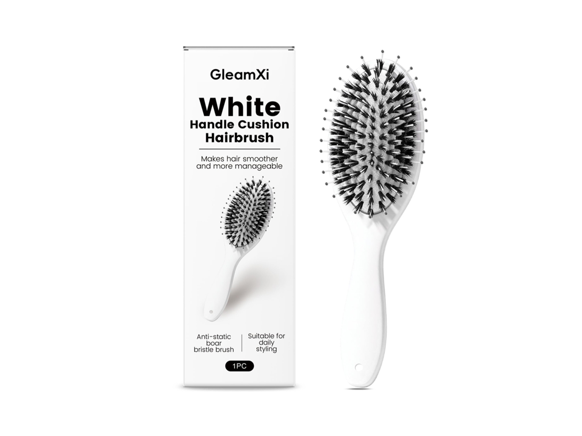 Pente com Amortecedor e Função de Massagem Diária, Branco LAXISCREED