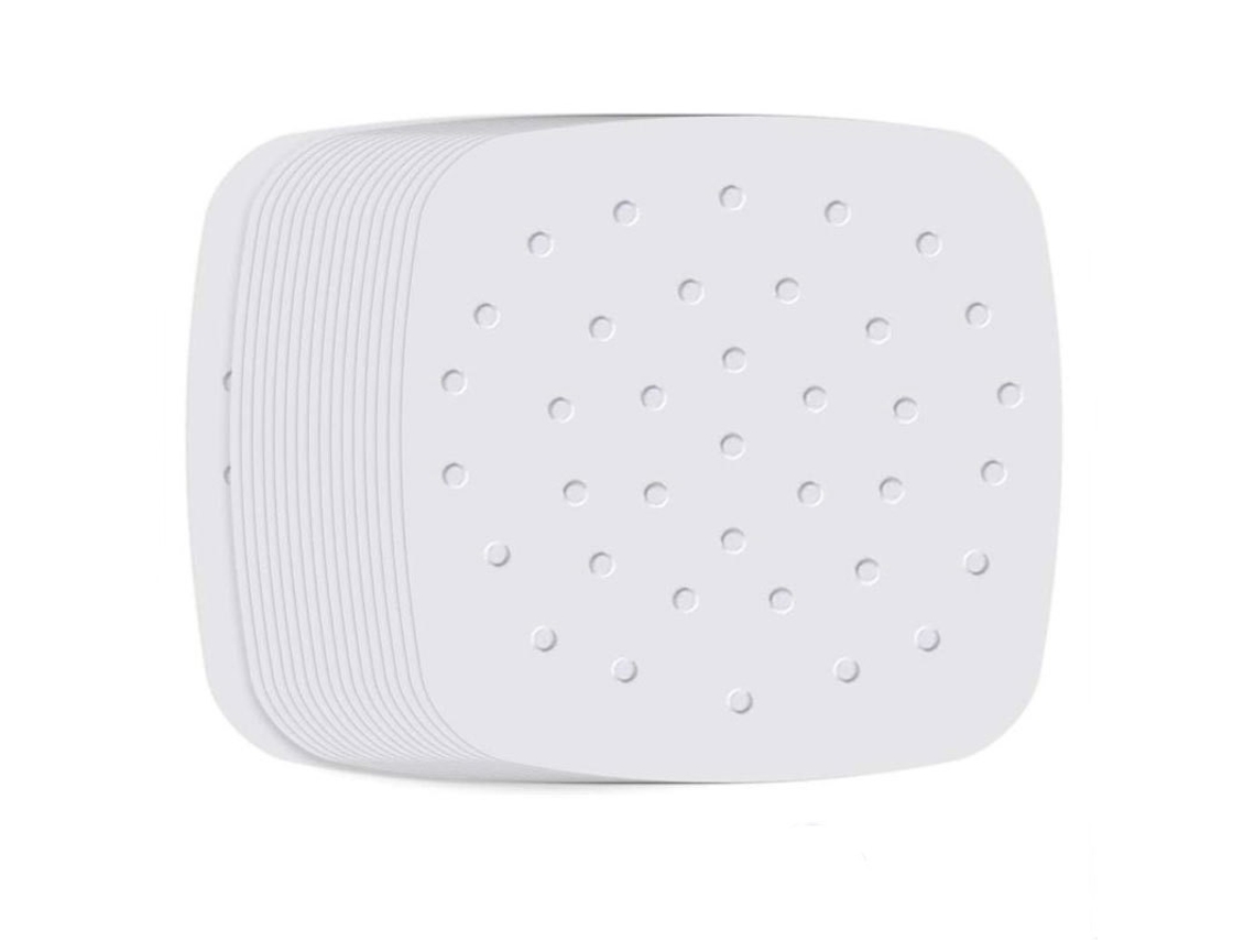 Forro De Papel Descartável Antiaderente Para Fritadeira A Ar, Pacote Com 200 Unidades, Branco, 20,5 Cm