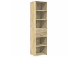 Guarda-roupa alto em madeira Carvalho Sonoma MAISON EXCLUSIVE 45x42,5x185 cm