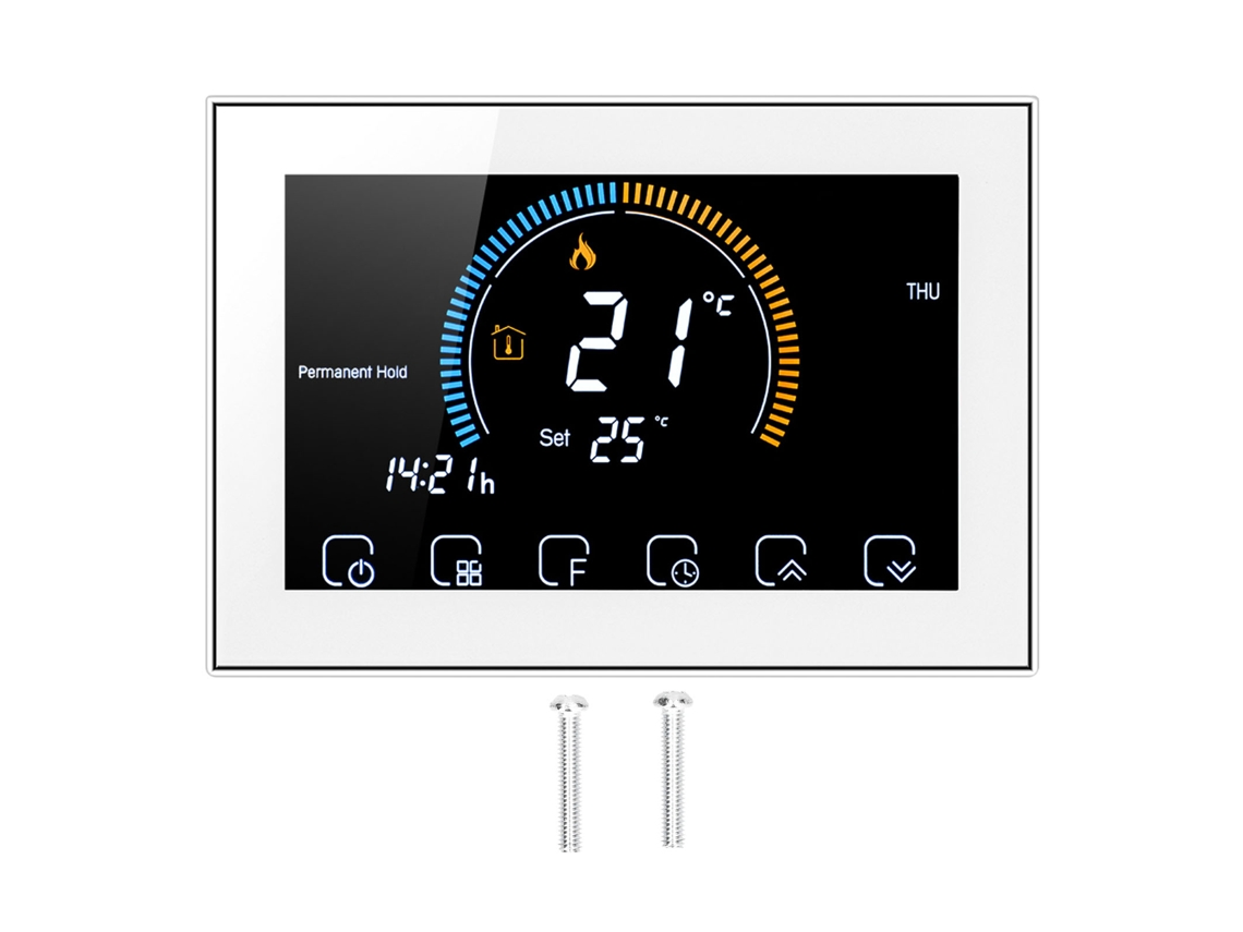 Termóstato táctil Lcd inteligente para aquecimento de água LAXISCREED