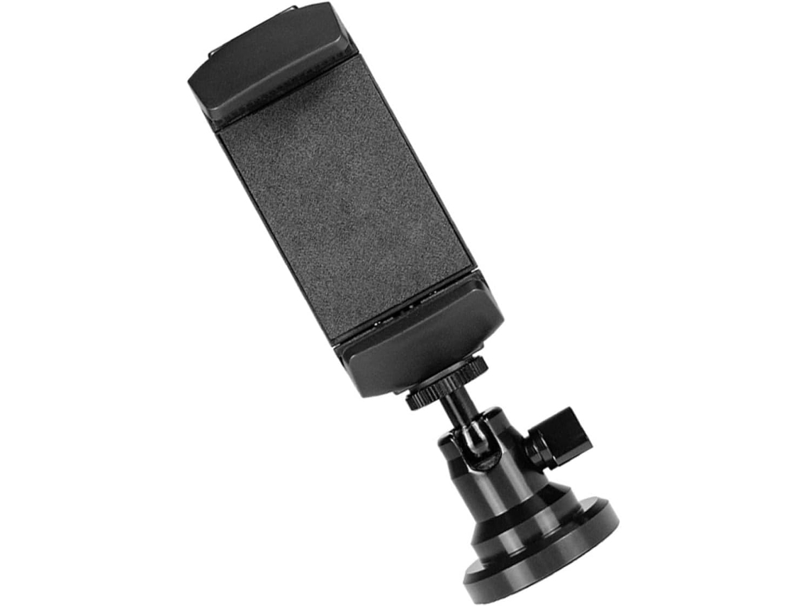 Suporte Magnético Multifuncional Para Celular E Tablet, Acabamento Prateado