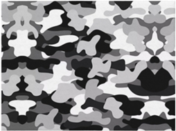 Manta de Flanela Macia e Quente com Estampa Camuflada em Preto Cinza Branco 203 2 X 152 4 Cm, Macio, Quente, I