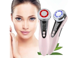 Masajeador Facial de Terapia Fotos Luz Led Rf Máquina Estiramento da Pele Beleza GOKOCO