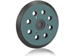 2025 Almofada De Lixa Makita 125mm 8 Orifícios Material Pu Almofada De Lixa 5 Polegadas Preto