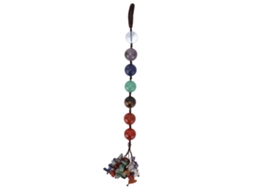 Pingente de Cristal Baok dos 7 Chakras para Decoração de Carro e Casa, Yoga e Meditação