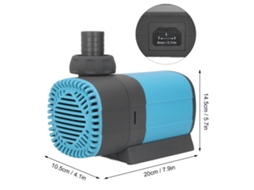 Bomba De Água De Frequência Variável Laxiscreed Sine Wave 18000l/h E Elevação De 23 Pés