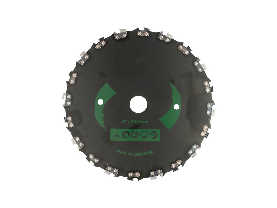 Ronjoe-lâmina De Motosserra Para Roçadeira 9 Polegadas 14/20 Dentes Serra De Carbono Alto