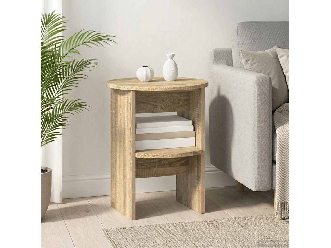Vidaxl Armário Lateral Carvalho Sonoma Ø40 X 50 Cm