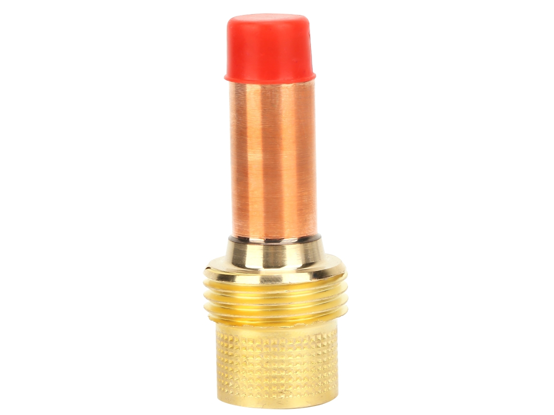 Corpo De Porta-eléctrodo Com Lente De Gás 45v26 3/32" 2.4mm Para Soplete Tig Wp-17/18/26