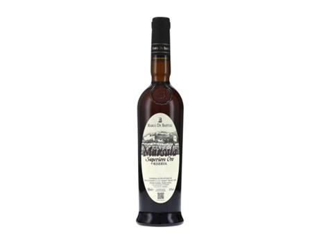 Licores MARCO DE BARTOLI Superiore Oro Grillo Marsala Reserva Garrafa Medium (0.5 L - 1 Unidade)