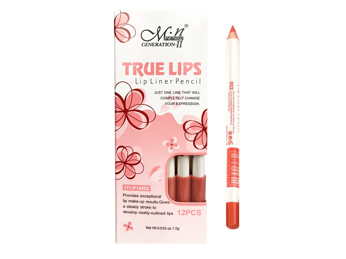12pcs/ Caja Lápis De Batom Impermeável Mate De Longa Duração Brilho Labial Ferramenta De Maquiagem 52