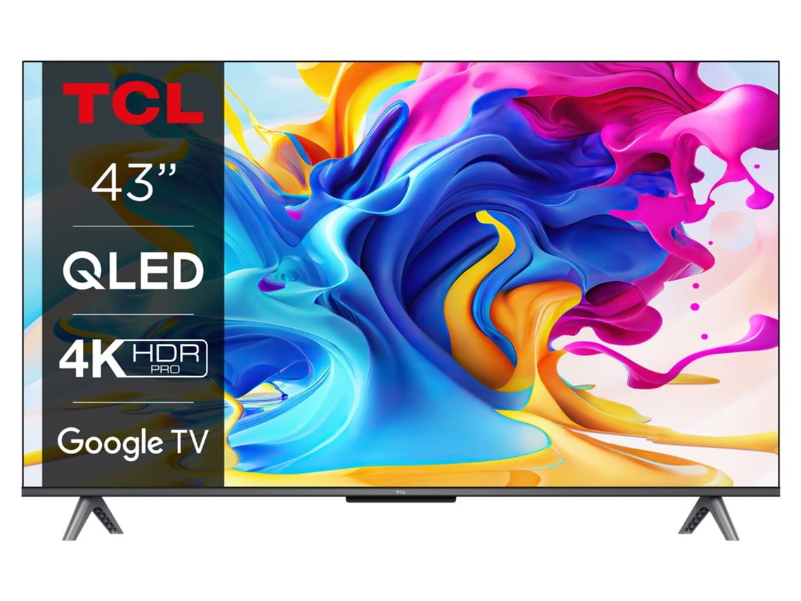 TV TCL 43C645(QLED - 4K Ultra HD - 43'' - 109 cm - Smart TV)